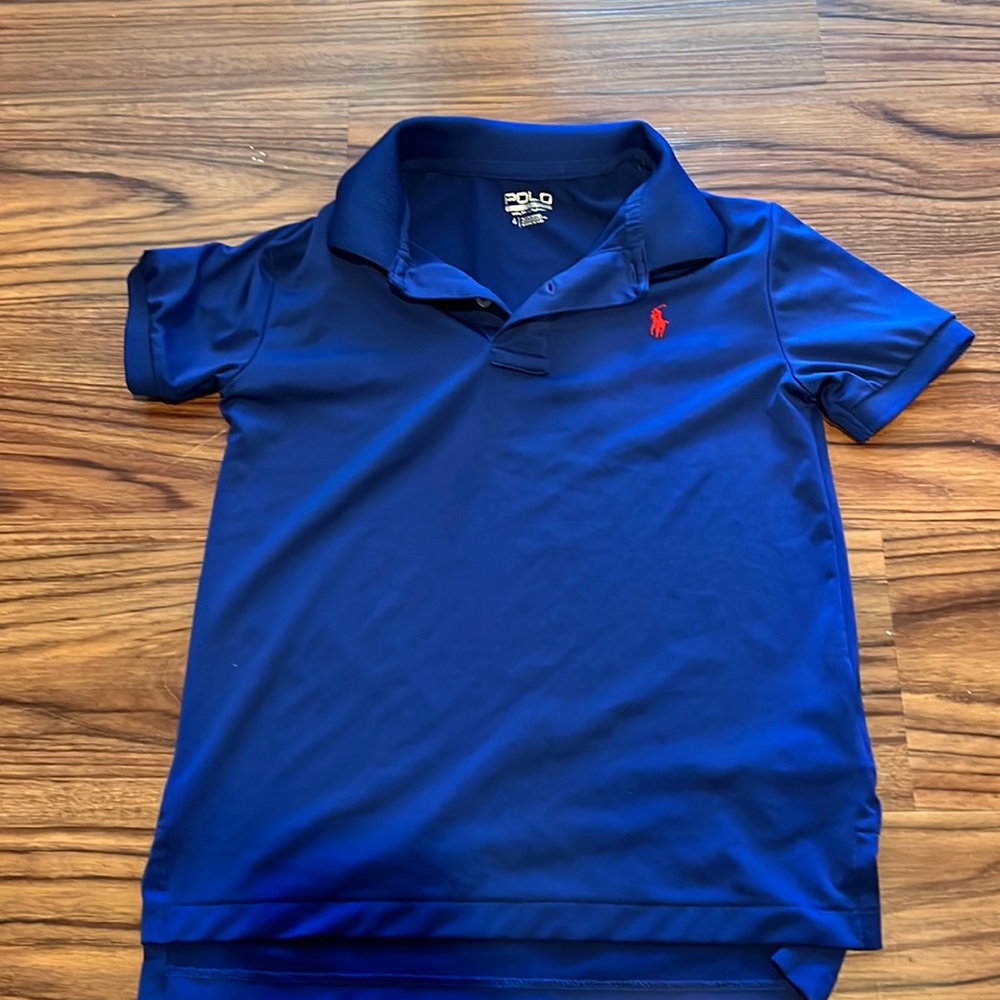 Polo sport two button collared shirt